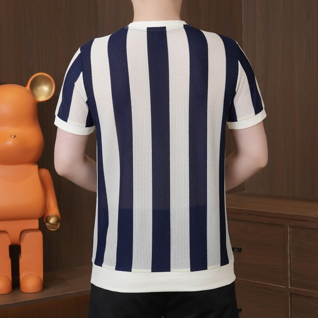 luu361-Fashionable Men's Short Sleeve T-Shirt