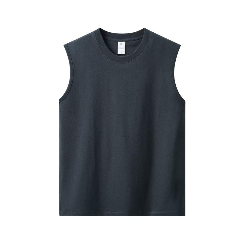 Men's summer sleeveless cotton vest