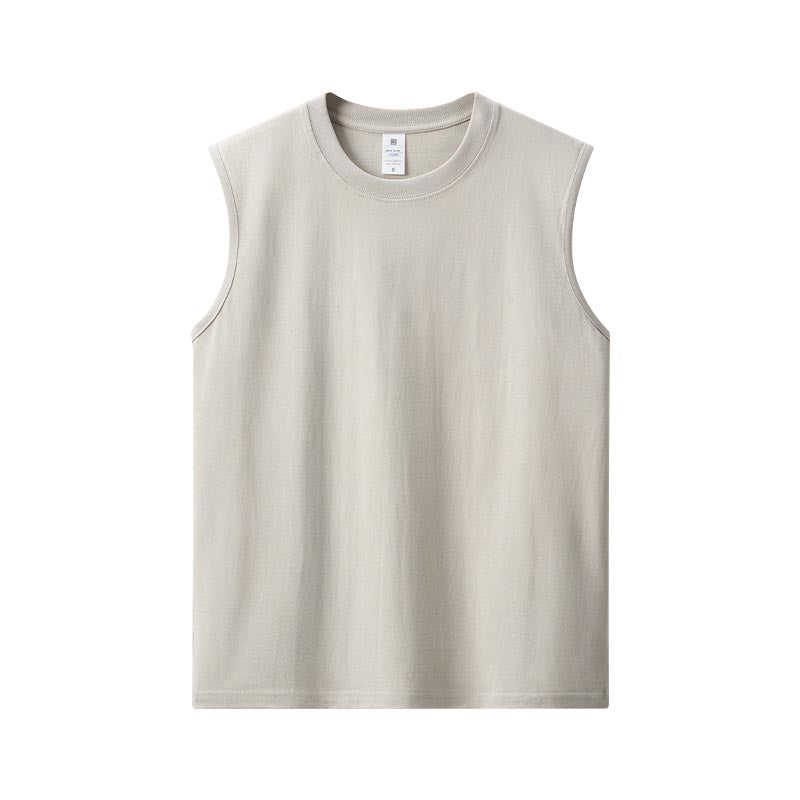 Men's summer sleeveless cotton vest