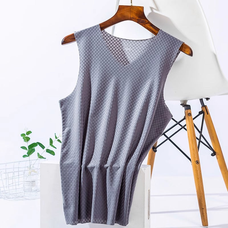 Men's Breathable Mesh Ice Silk Sports Vest