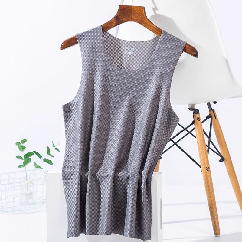 Men's Breathable Mesh Ice Silk Sports Vest