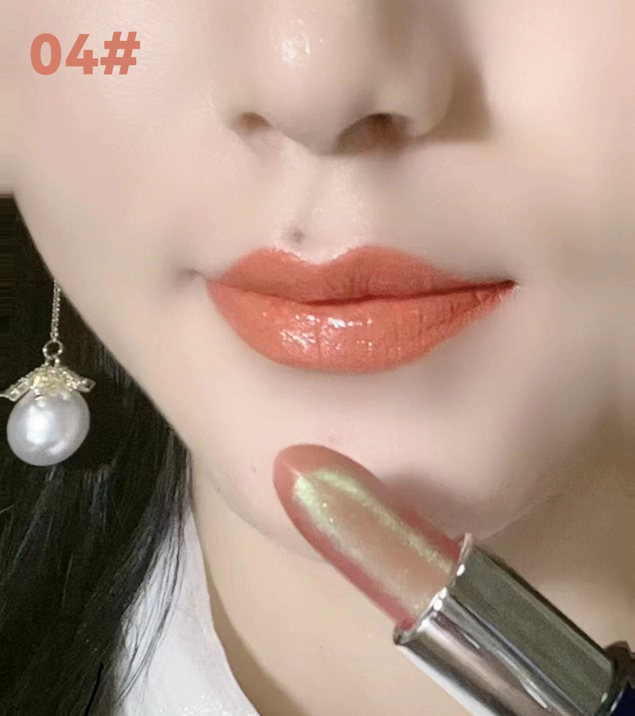 ht289-Long-lasting moisturizing pearlescent color-changing lipstick