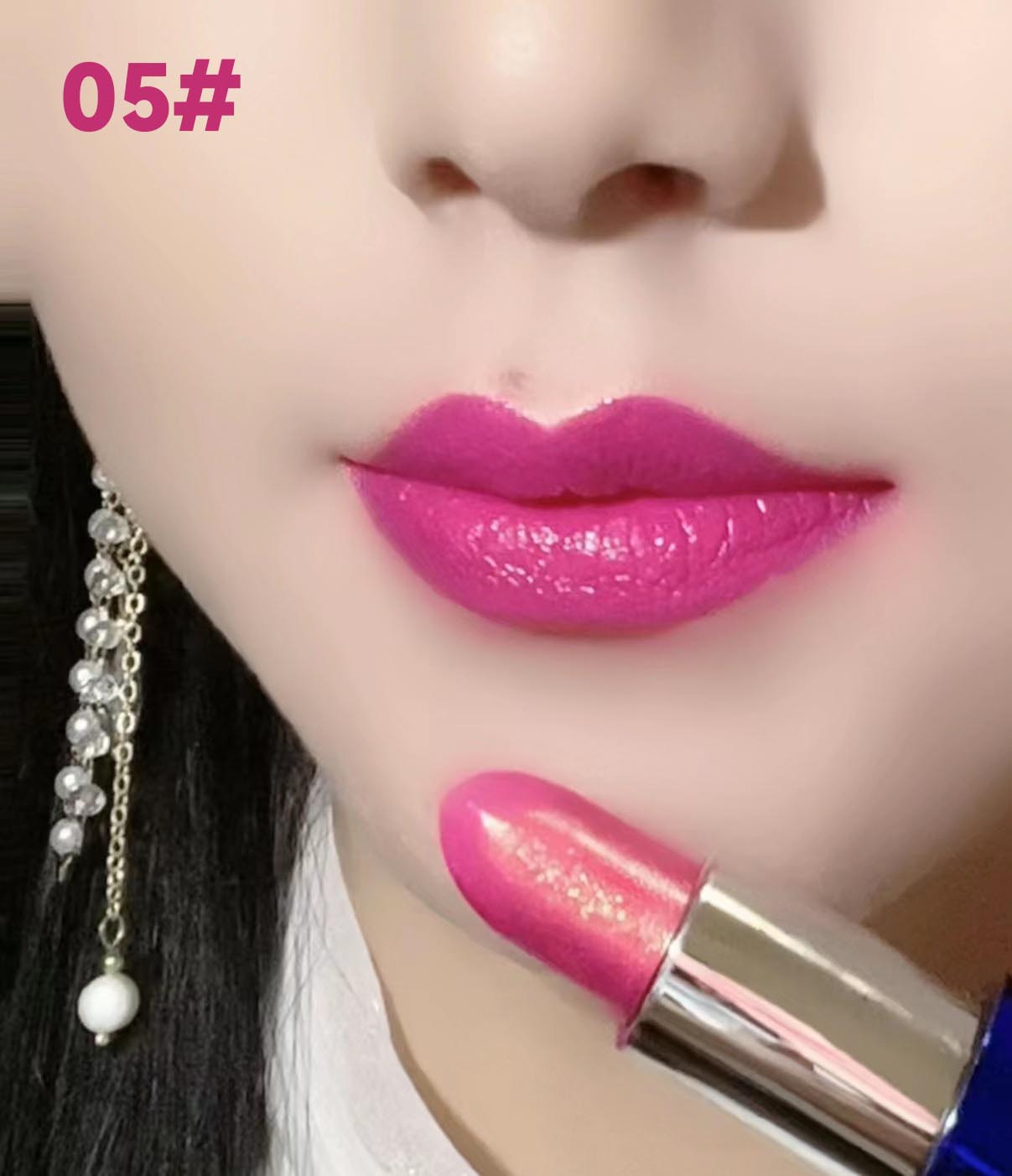 ht289-Long-lasting moisturizing pearlescent color-changing lipstick