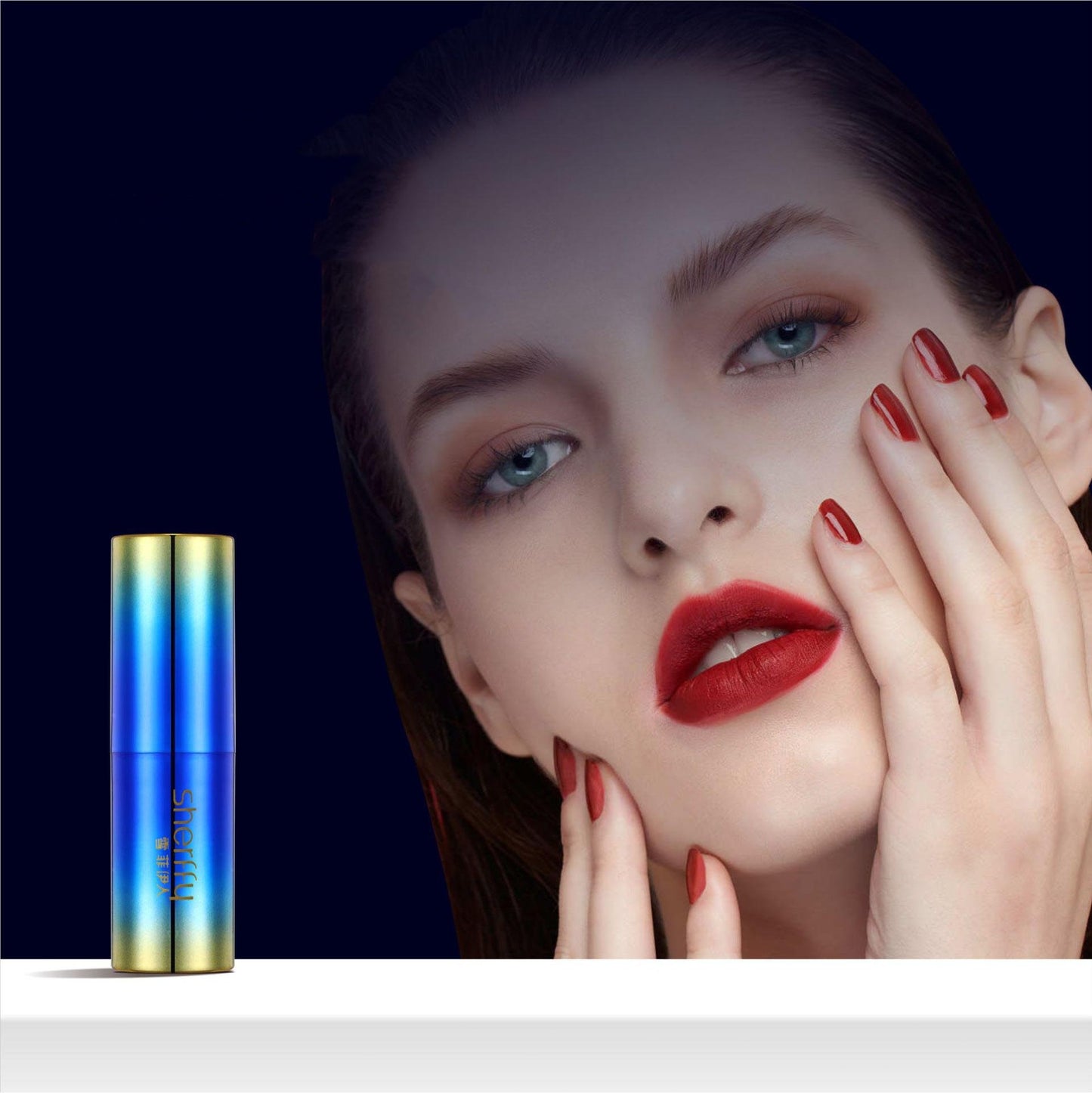 ht289-Long-lasting moisturizing pearlescent color-changing lipstick