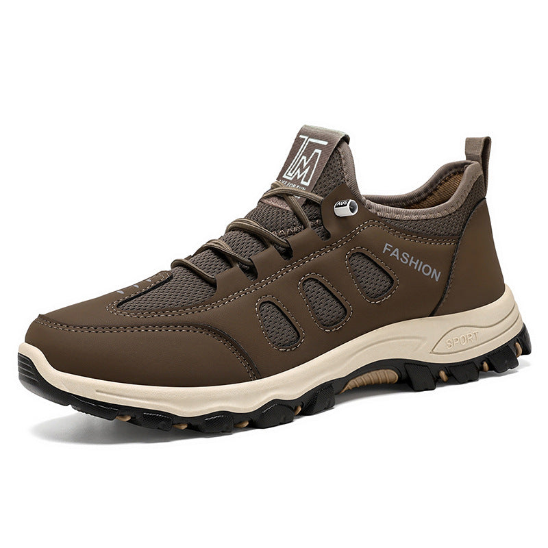 luu501-Men's outdoor hiking non-slip sports shoes
