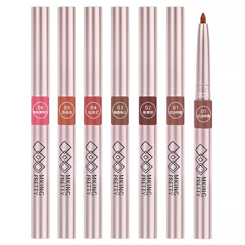 matte lip liner lipstick pen【اشتري واحد واحصل على الثاني مجانًا】