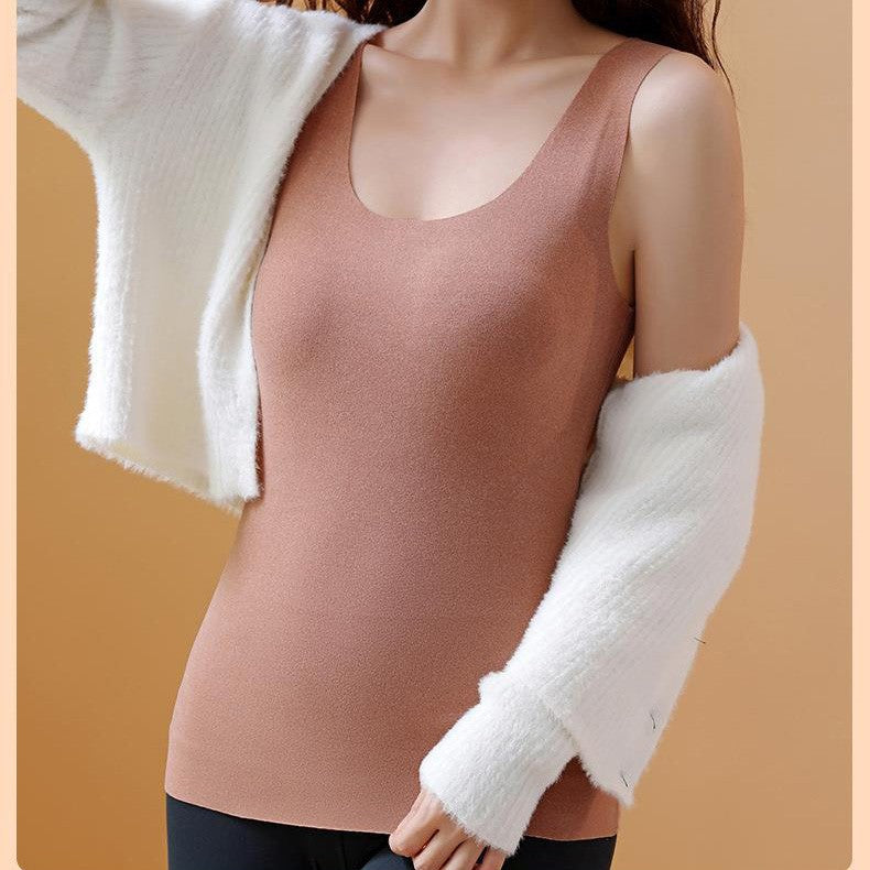 Women's seamless German velvet thermal vest【buy 1 get 2 free】